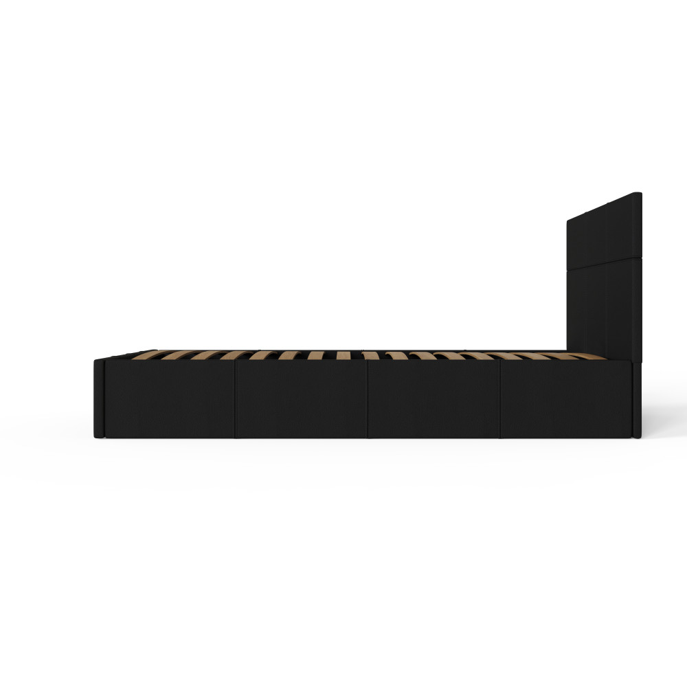 Marikina Black 3' End Lift Ottoman Single Bed