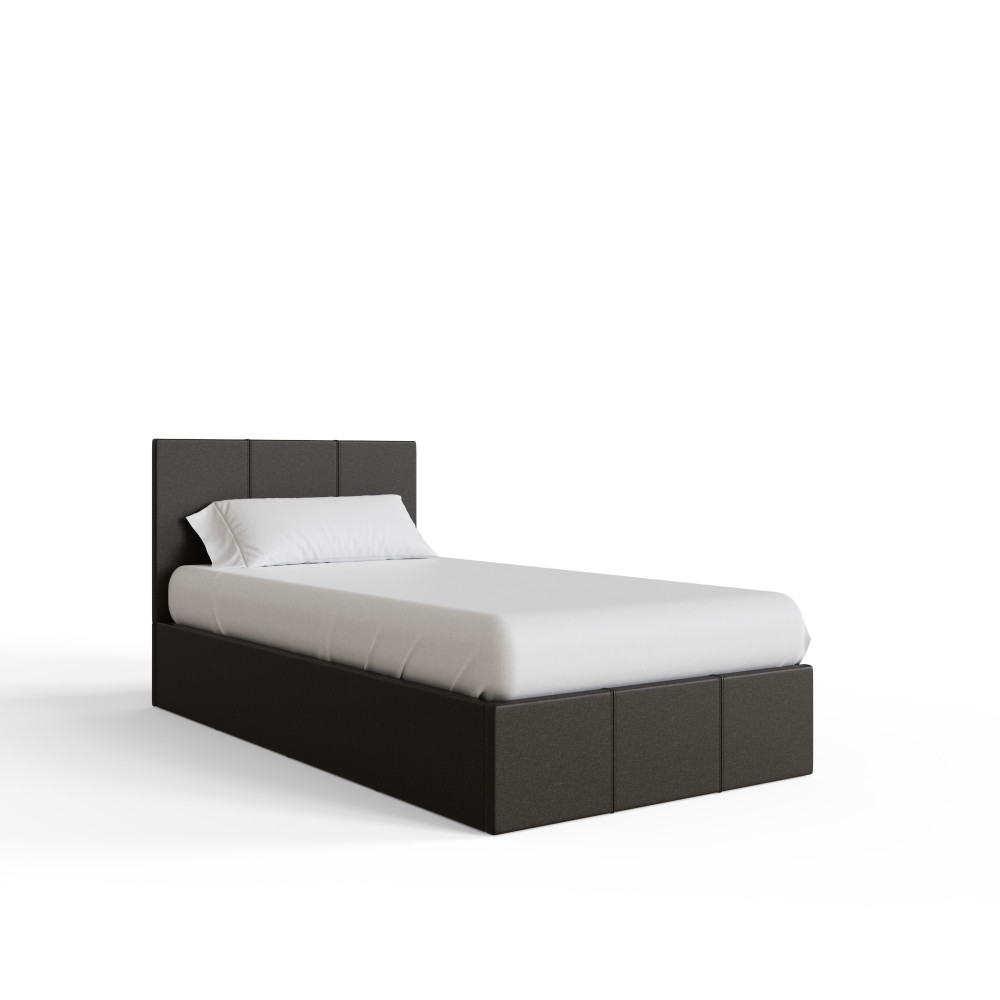 Marikina Grey 3' End Lift Ottoman Single Bed