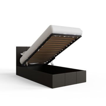 Marikina Grey 3′ End Lift Ottoman Single Bed