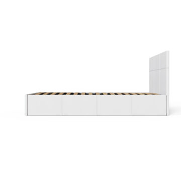 Marikina White 3′ End Lift Ottoman Single Bed