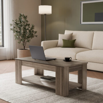 Shetland Lift Up Coffee Table | Walnut Finish