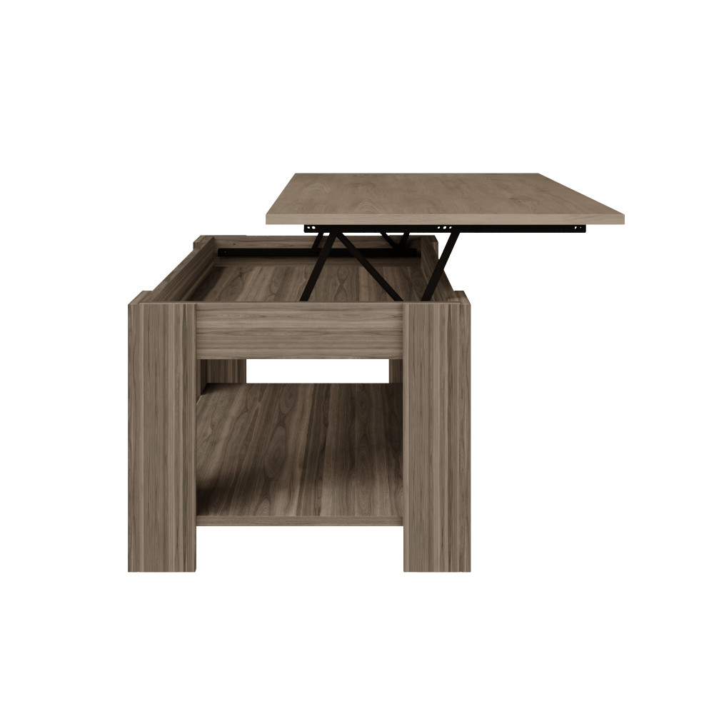 Shetland Lift Up Coffee Table | Walnut Finish