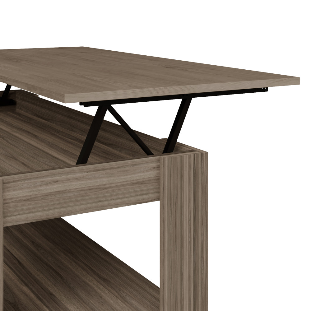 Shetland Lift Up Coffee Table | Walnut Finish