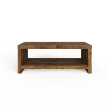 Maluku Coffee Table with Shelf | Mango Finish