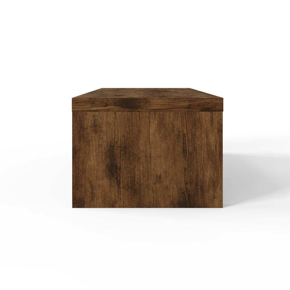Maluku Coffee Table with Shelf | Mango Finish