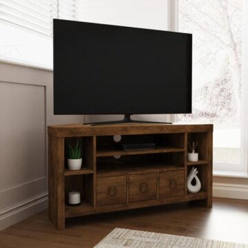 Maluku Corner TV Unit | Mango | Clearance