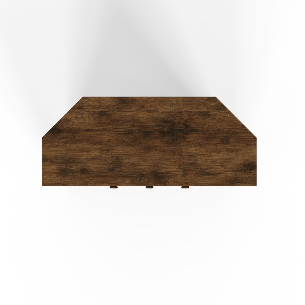 Maluku 3 Drawer Corner TV Unit 104cm | Mango Finish