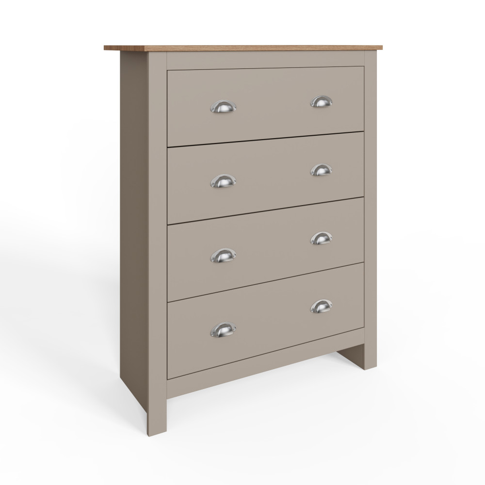 Fife Grey 3 Piece Bedroom Furniture Set