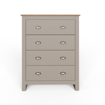 Fife Grey 3 Piece Bedroom Furniture Set