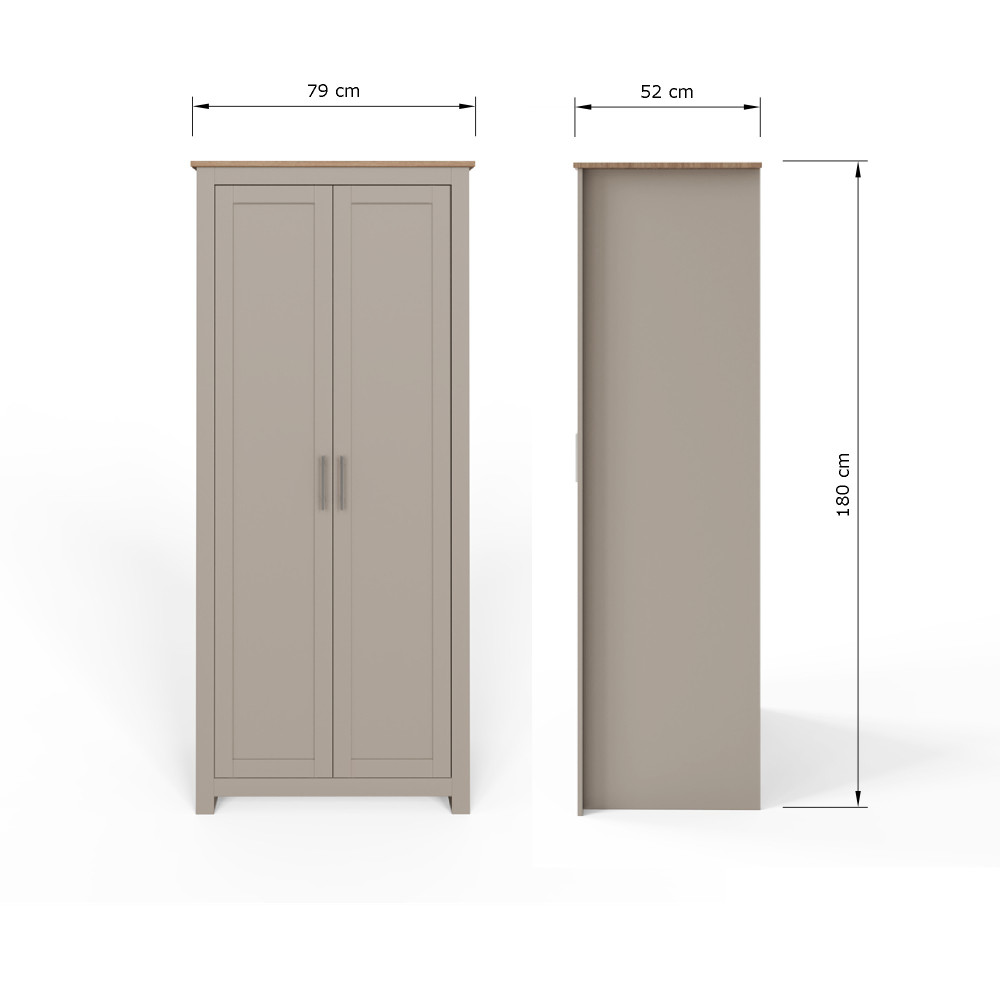 Fife Grey 3 Piece Bedroom Furniture Set