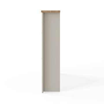 Fife Grey 2 Door Shoe Cabinet with Drawer