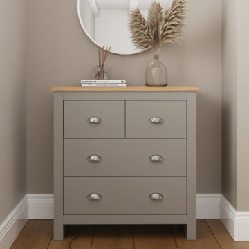Fife Grey 2 Over 2 Chest of Drawers