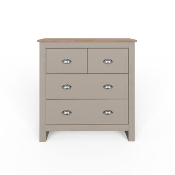 Fife Grey 2 Over 2 Chest of Drawers