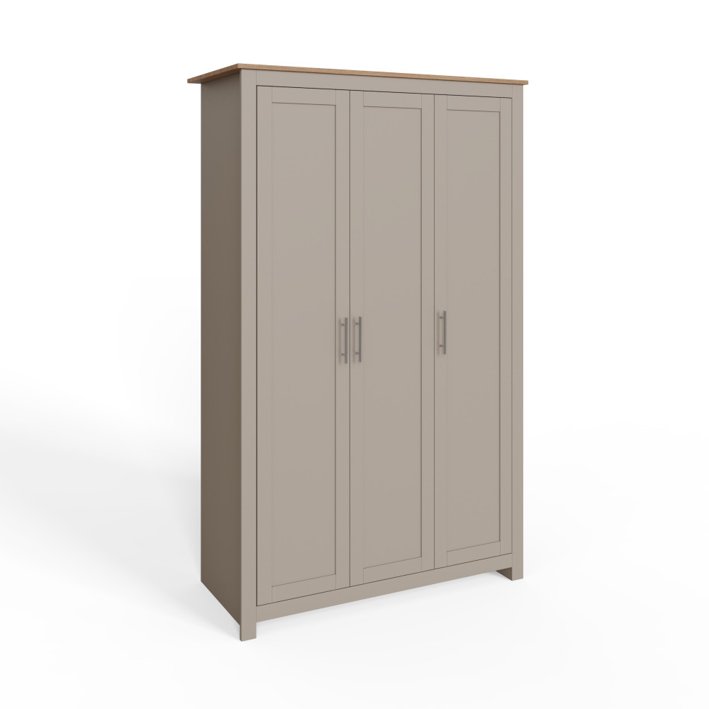 Fife Grey 4 Piece Bedroom Furniture Set Wardrobe Chest & Bedsides