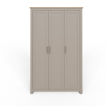 Fife Grey 4 Piece Bedroom Furniture Set Wardrobe Chest & Bedsides
