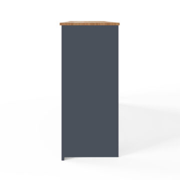 Fife Slate Blue 3 Over 4 Merchants Chest