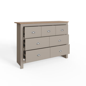 Fife Grey 3 Over 4 Merchants Chest