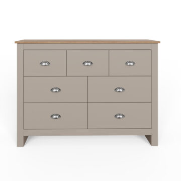 Fife Grey 3 Over 4 Merchants Chest