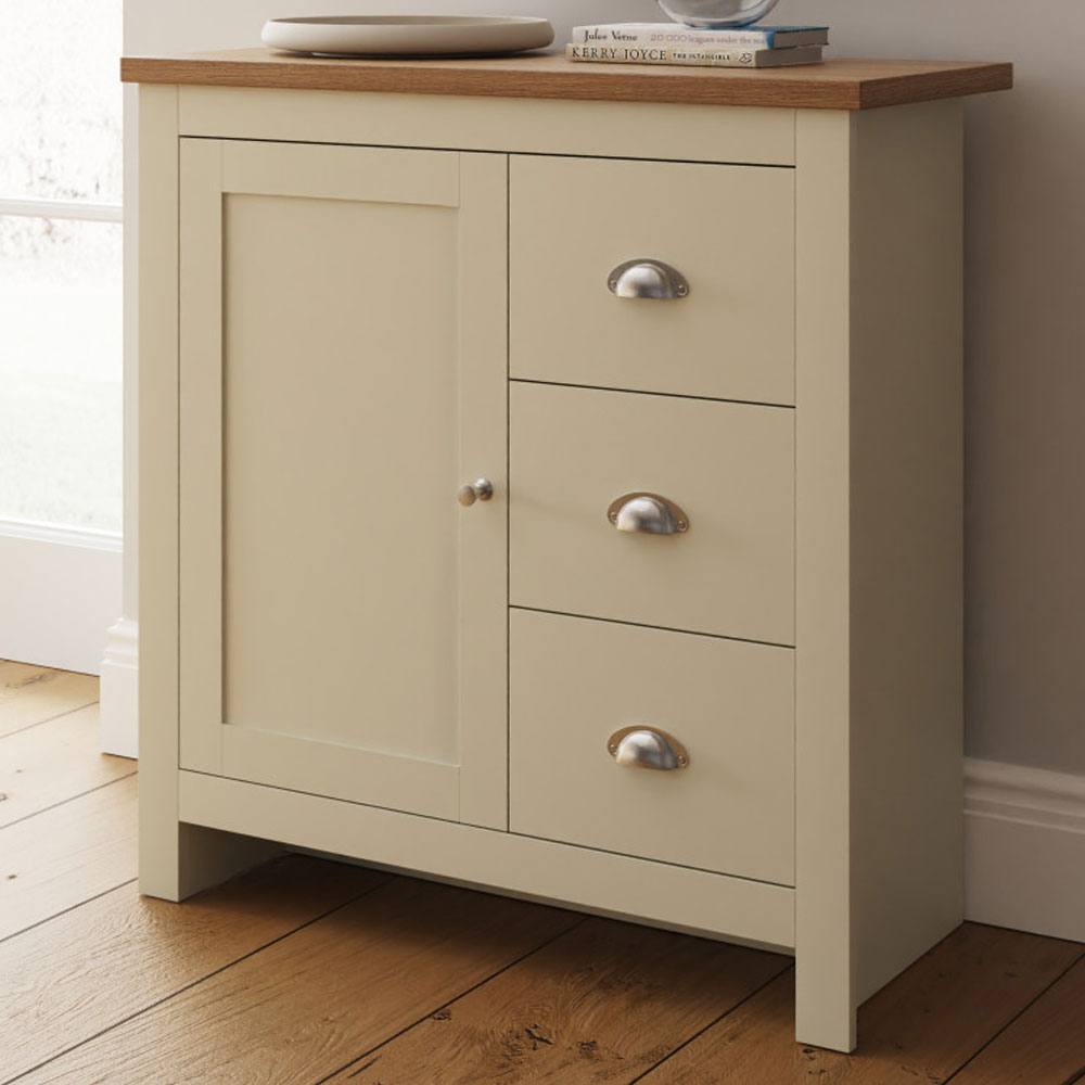 Fife Cream 1 Door Multi Unit with Drawers