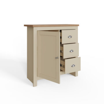 Fife Cream 1 Door Multi Unit with Drawers