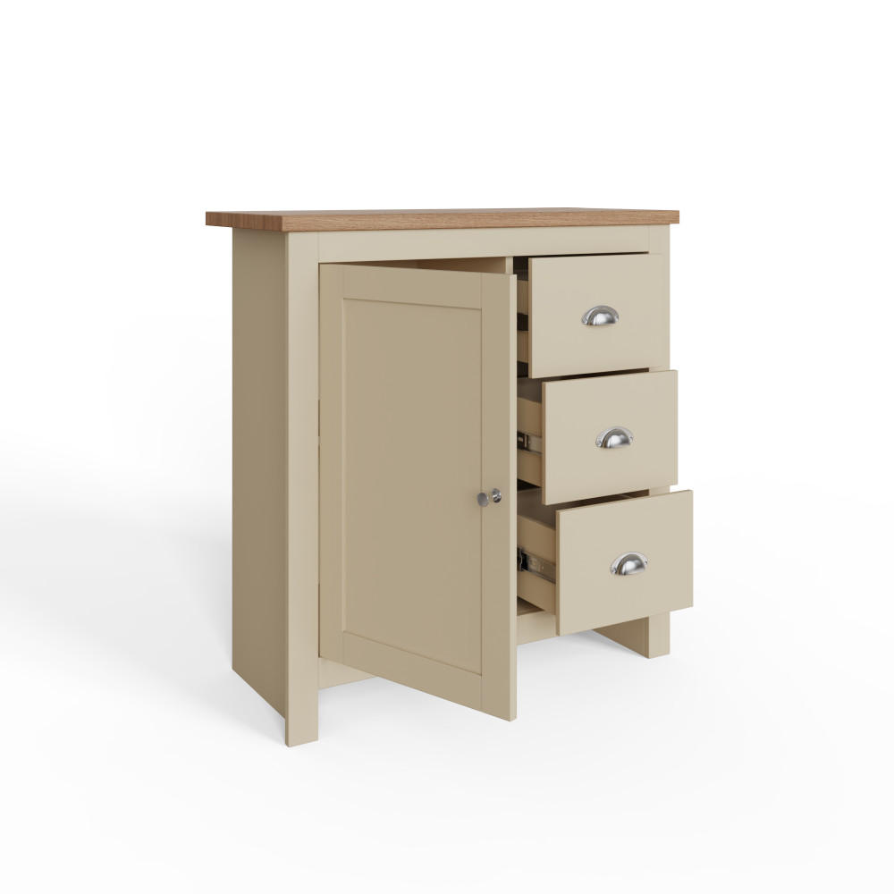 Fife Cream 1 Door Multi Unit with Drawers