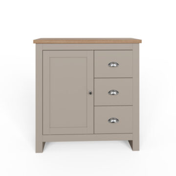 Fife Grey 1 Door Multi Unit with Drawers