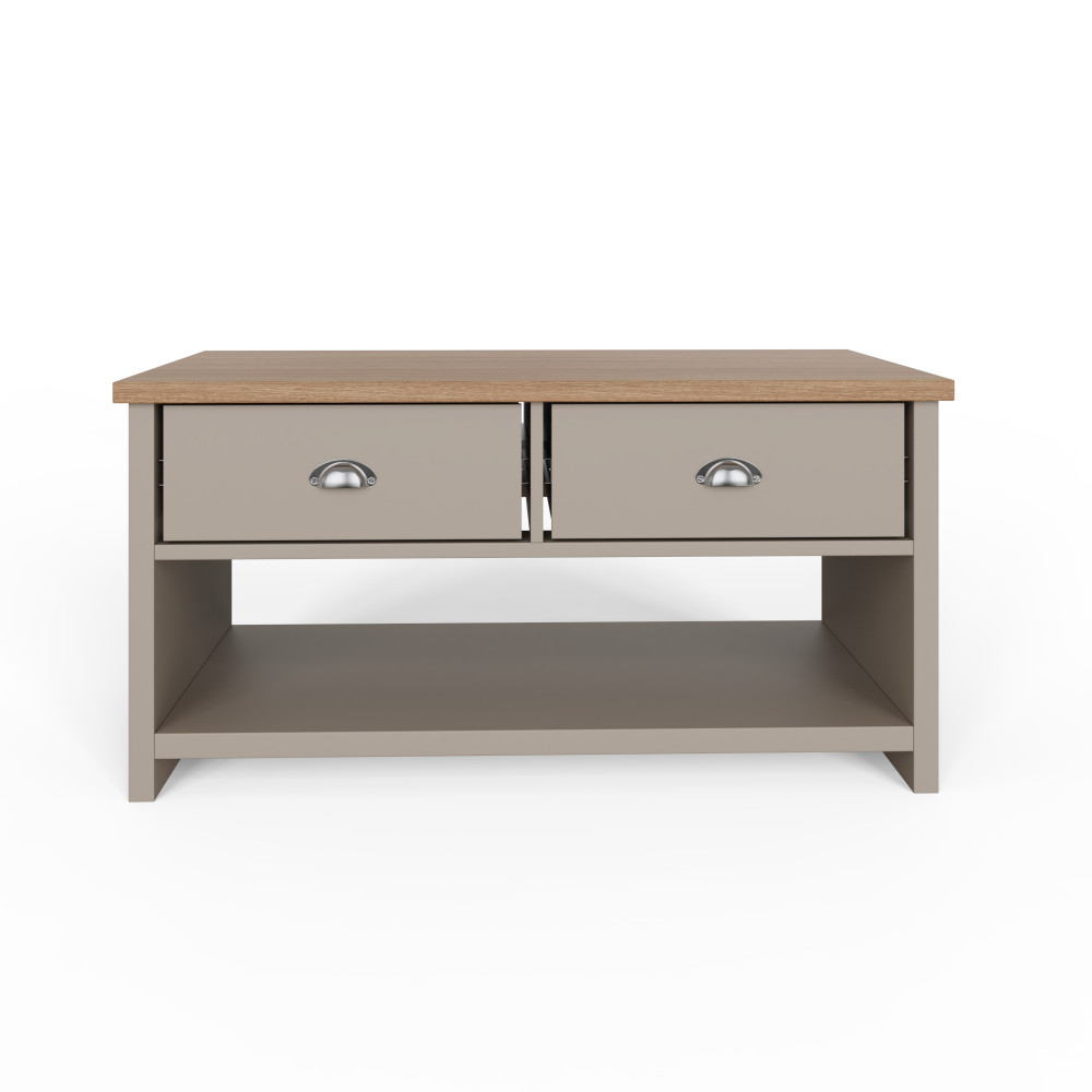 Fife Grey 2 Drawer Coffee Table