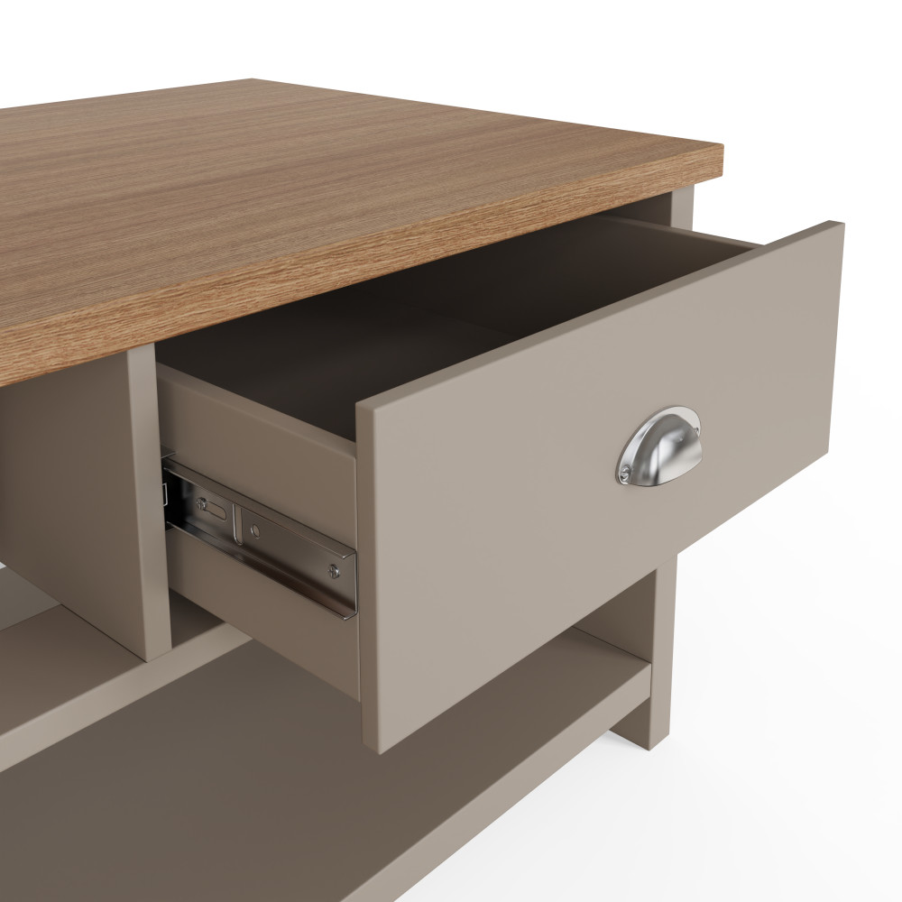 Fife Grey 2 Drawer Coffee Table