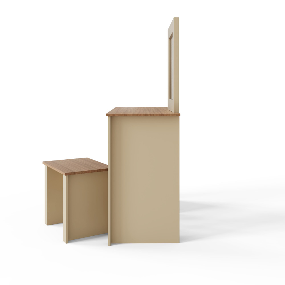 Fife Cream 3 Drawer Dressing Table Set
