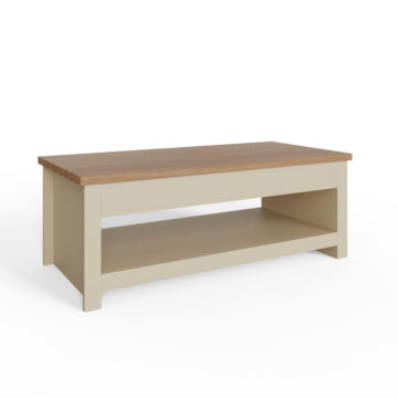 Fife Cream Lift Up Coffee Table