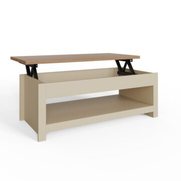Fife Cream Lift Up Coffee Table