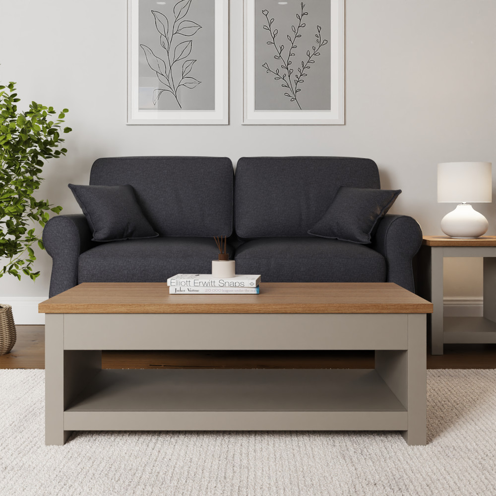 Fife Grey Lift Up Coffee Table