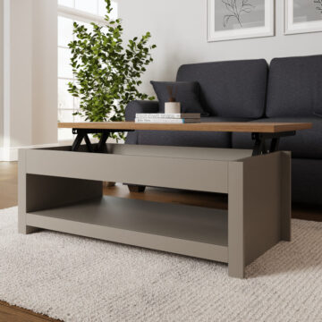 Fife Grey Lift Up Coffee Table