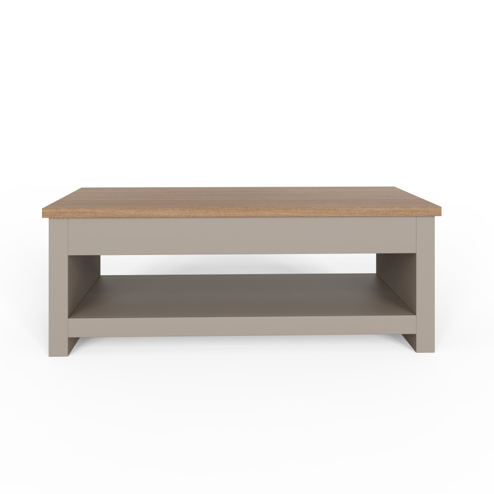 Fife Grey Lift Up Coffee Table