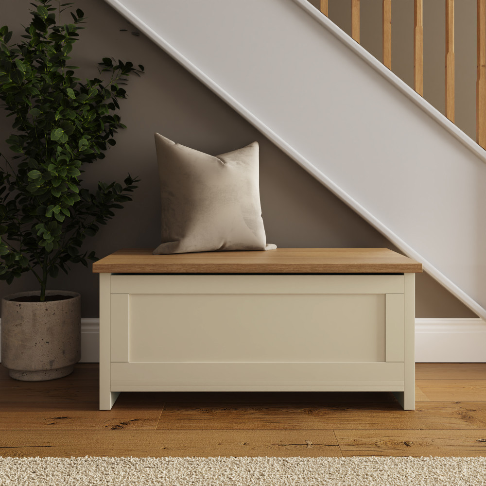 Fife Cream Blanket Box