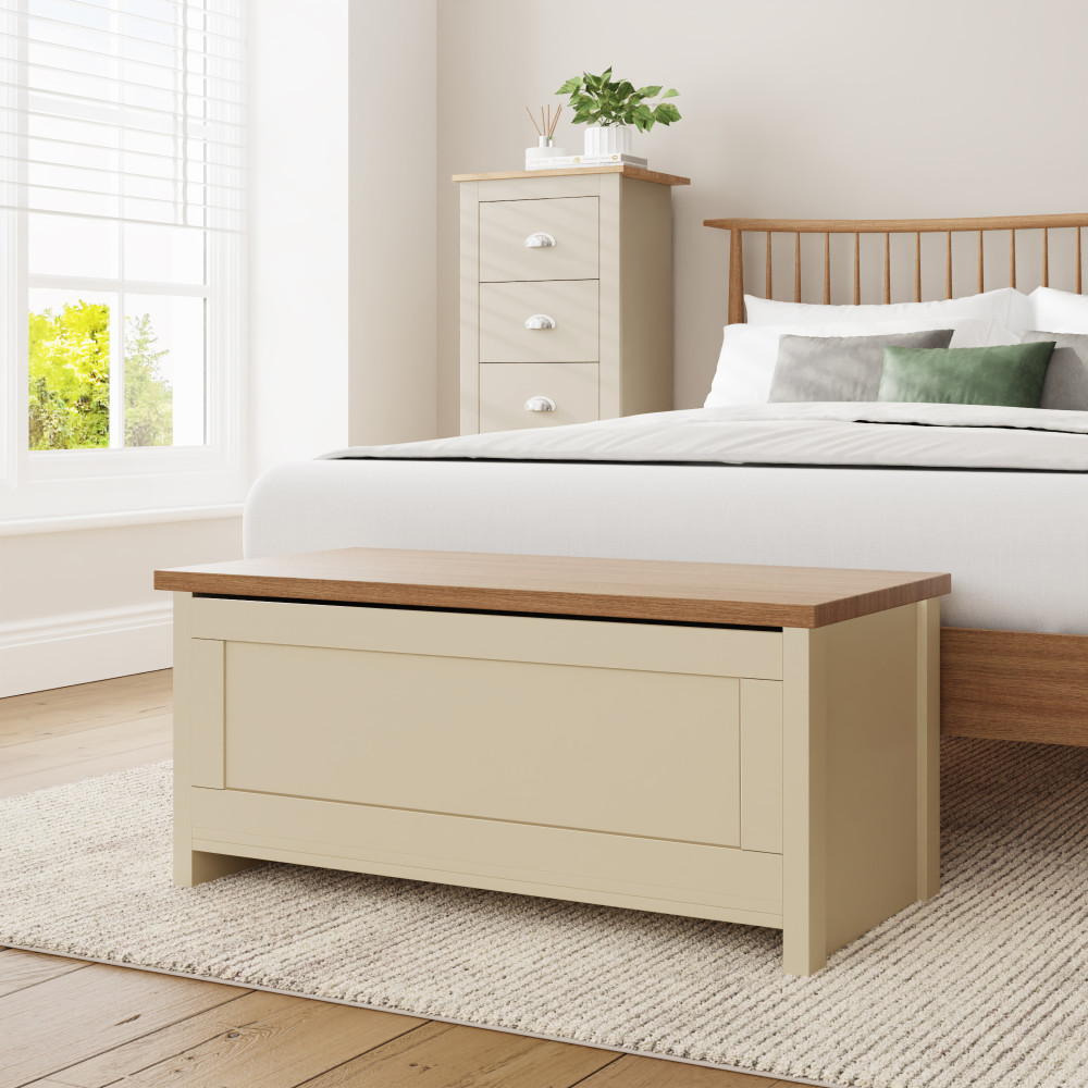 Fife Cream Blanket Box