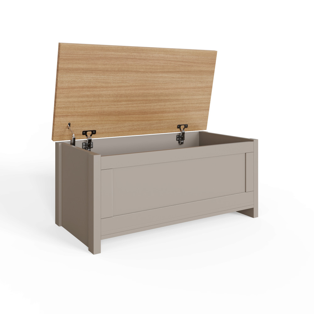 Fife Grey Blanket Box