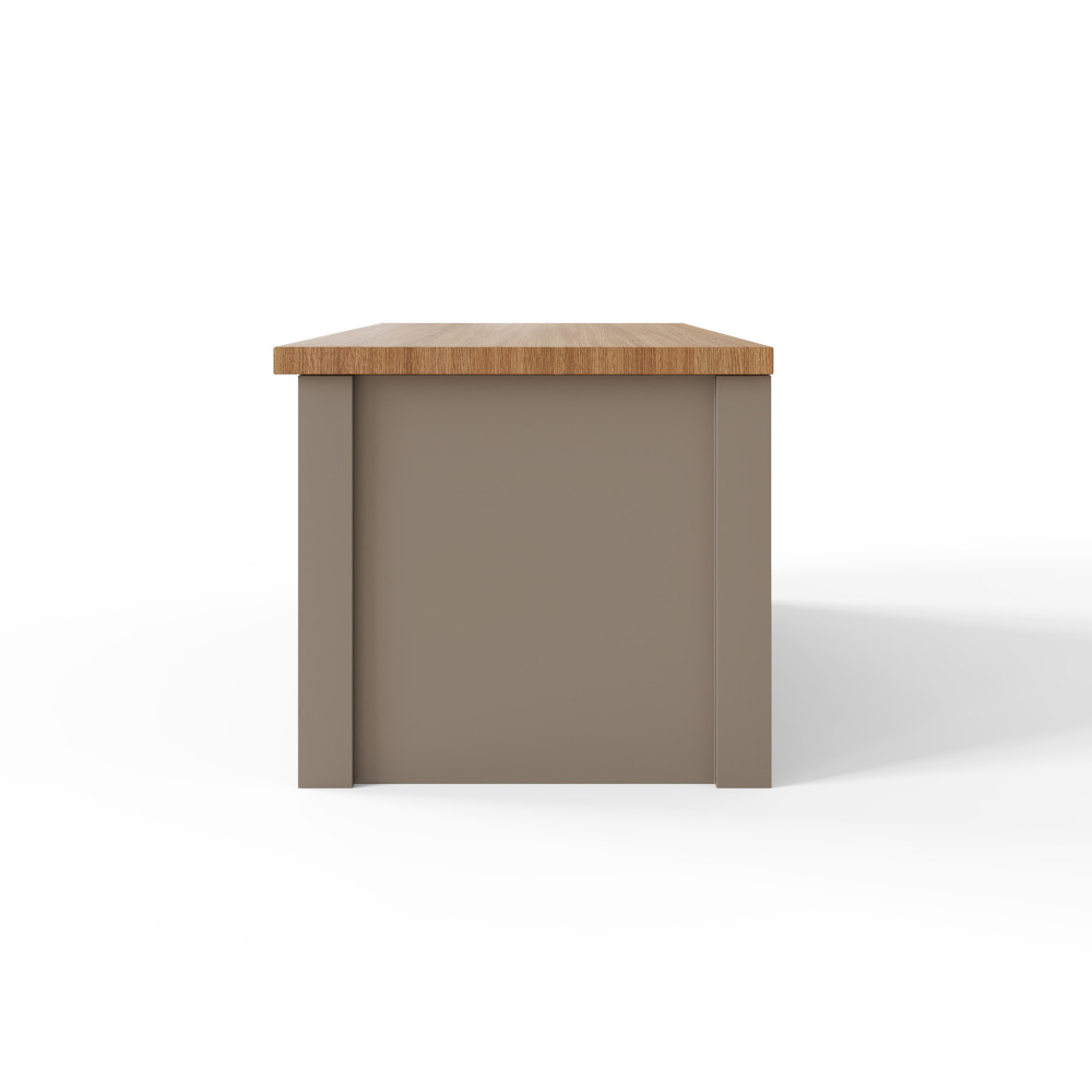 Fife Grey Blanket Box