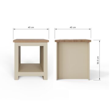 Fife Cream Side Table