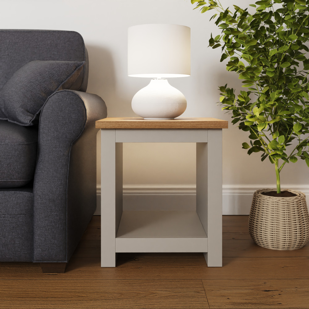 Fife Grey Side Table