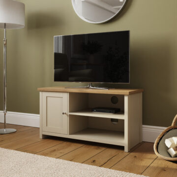 Fife Cream 1 Door TV Cabinet 95cm