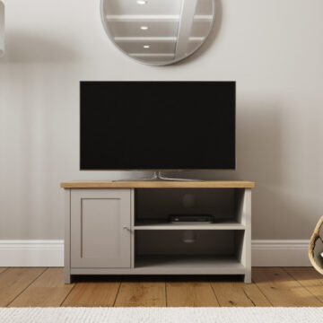Fife Grey 1 Door TV Cabinet 95cm