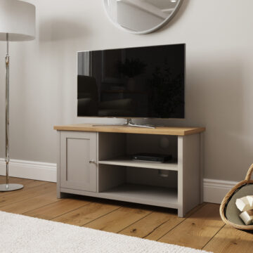 Fife Grey 1 Door TV Cabinet 95cm