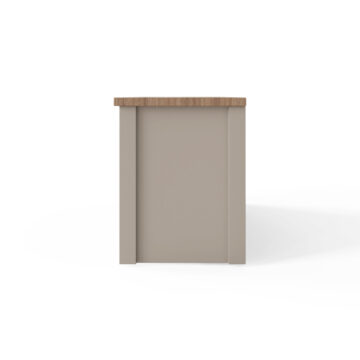 Fife Grey 1 Door TV Cabinet 95cm