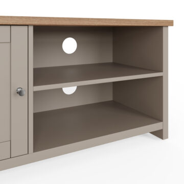 Fife Grey 1 Door TV Cabinet 95cm