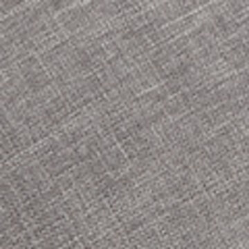 Upholstered Grey Hopsack Bench