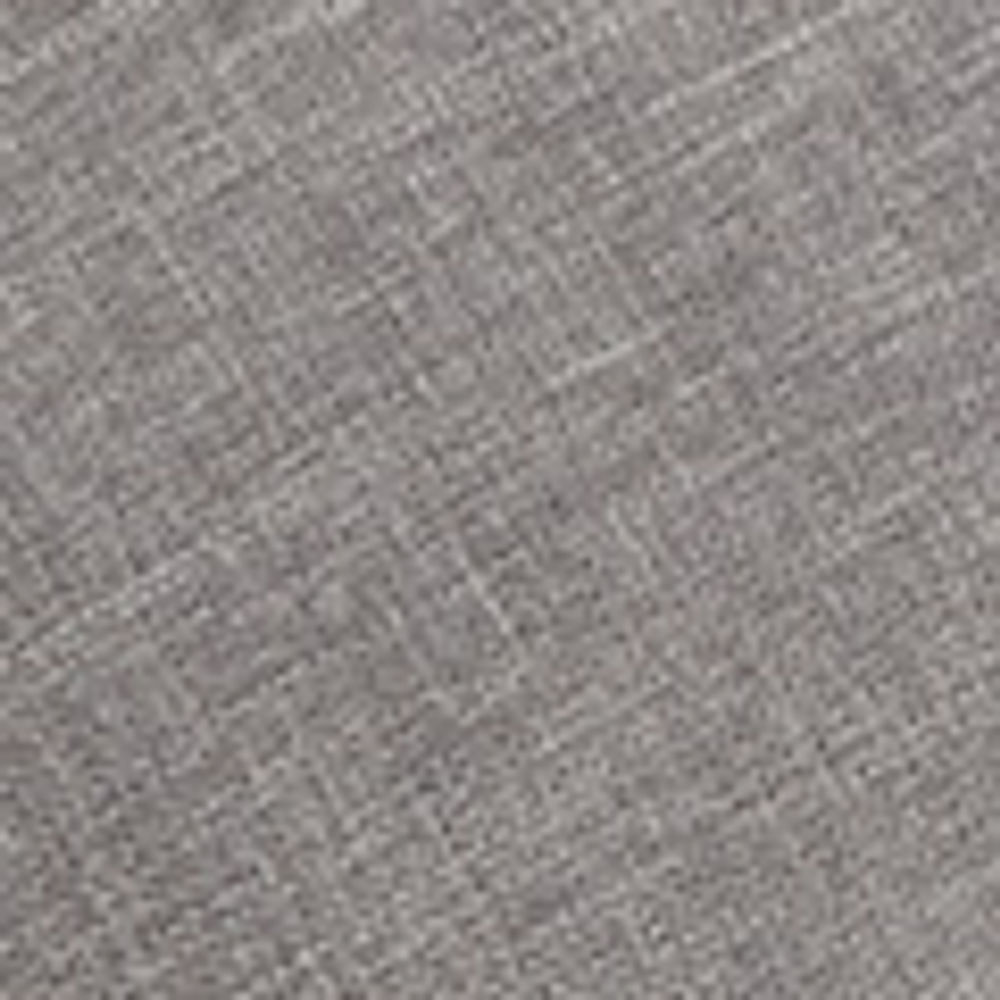 Upholstered Grey Hopsack Bench