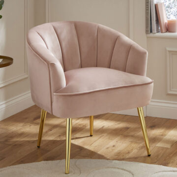 Haikou Blush Pink Chair