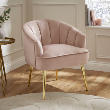 Haikou Blush Pink Chair