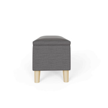 Midvale Charcoal Grey Ottoman
